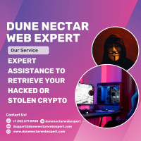 Trusted Bitcoin and Crypto Wallet Recovery Experts to Hire, Reach DUNE NECTAR WEB EXPERT.