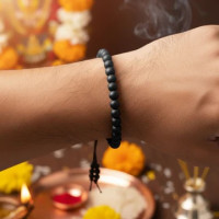 Shop Karungali Bracelet Sets with Rudraksha & Sacred Lockets