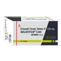 Drug - Silditop 100- Tablets (Sildenafil) Price List or Cost of Medication | Flatmeds