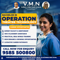 Operation Theatre Technology in Tamil Nadu with Hands-on Clinical Training | V.M.N Institute