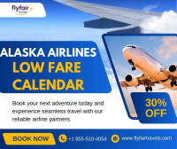 Alaska Airlines Low Fare Calendar – Book Cheap Flights Today +1 855-510-4054 !