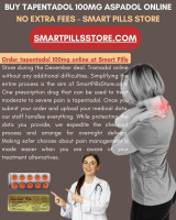 Buy Tapentadol 100mg Online December sale – Smart Pills Store