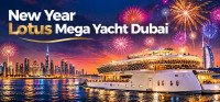 Lotus Mega Yacht New Year Party with New Year Celebration Dubai