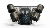Four Bi Axial Machine for High-Efficiency Rotomoulding | Industrial Manufacturing Solutions