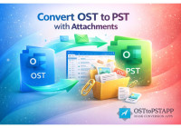 Convert OST to PST with Attachments