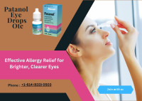 Patanol eye drops are a trusted OTC solution