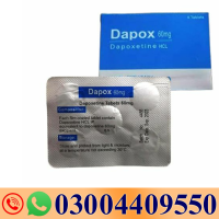 Dapox 60mg Dapoxetine HCI Tablets In Pakistan-03004409550 - Darazshops.com