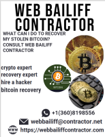 WHAT CAN I DO TO RECOVER MY STOLEN BITCOIN? CONSULT WEB BAILIFF CONTRACTOR