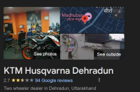 ktm showroom near me