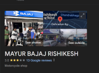 bajaj showroom in rishikesh