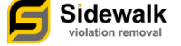 Sidewalk Violations Removal
