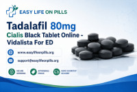 Tadalafil 80mg Cialis Black Tablet Online - Vidalista For ED