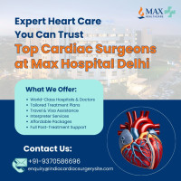 Top Cardiothoracic Surgeons at Max Hospital