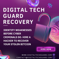 TRACK AND RETRIEVE BACK YOUR SCAMMED BITCOIN WITH-DIGITAL TECH GUARD RECOVERY