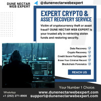 HIRE A LEGITIMATE CRYPTO RECOVERY EXPERT - REPORT BITCOIN LOSS TO DUNE NECTAR WEB EXPERT.