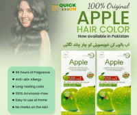 Apple Hair Color Black & Dark Brown Shades in Pakistan | 03001819306