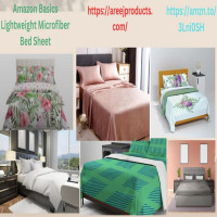 Amazon Basics Lightweight Microfiber Bed Sheet