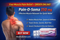 Pain O Soma 350 mg for Fast Muscle Pain Relief Online