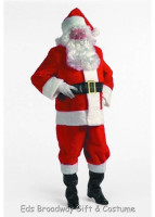 Velvet Santa Outfit for Men – Classic Christmas Costume in Premium Velvet