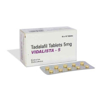 Buy Online Tadalafil Vidalista 5 Mg Tablet In USA