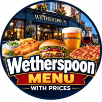 Wetherspoons menu with prices